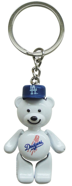 La Dodgers Bear Keychains