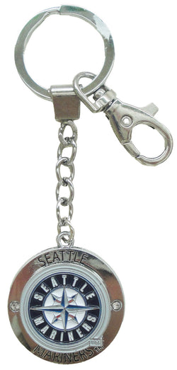 Seattle Mariners Logo Spinning Keychain