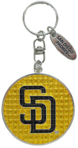 San Diego Padres Glitter Magic Keychain