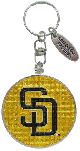 San Diego Padres Glitter Magic Keychain