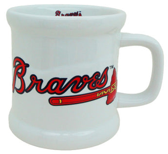 Atlanta Braves Embossed Mug