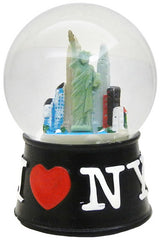 NY-2060 Black 45mm Snowglobe by ILNY