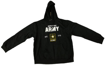 Black United States Army EST 1775 Sweatshirt
