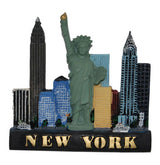 3-Inch Skyline Magnet Strip for Organization and Display - Nylon Coated