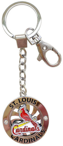 Cardinals Logo Spinning Keychain