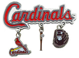 Cardinals Dangle Magnet