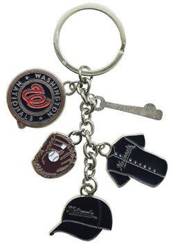 Washington Nationals 5-Dangle Keychain