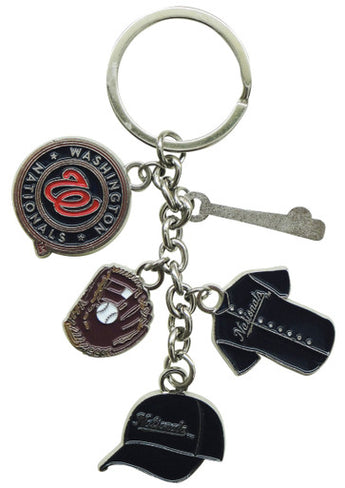 Washington Nationals 5-Dangle Keychain