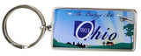 Ohio License Plate K/R - The Buckeye State Design