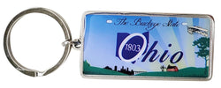 Ohio License Plate K/R - The Buckeye State Design