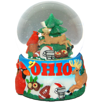 OHIO 65MM Waterball Blue with Collage Design