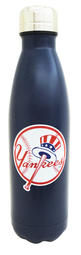 Yankees Red/White Circle Steel Water Bottle