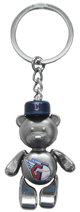 Cleveland Guardians Bear with Hat Keychains