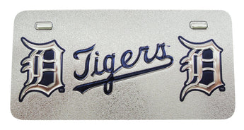 Detroit Tigers Foil License Plate Magnets