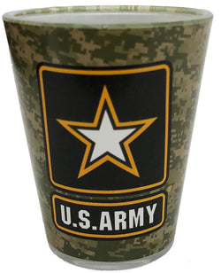 Khaki US Army Shotglass