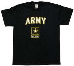 XX-L Black US Army Shirt