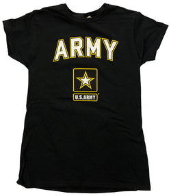 Womens Black Army Shirt