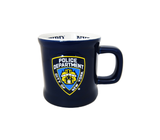 NYPD Shield Logo Embossed Cup (Blue)
