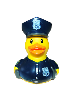 Rubber Duck NYPD Police Officer