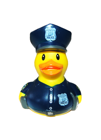 Rubber Duck NYPD Police Officer