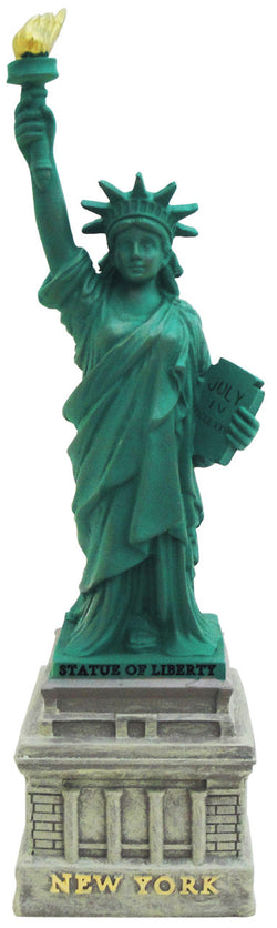 12 Statue of Liberty Poly Replica - Decorative Home Accent