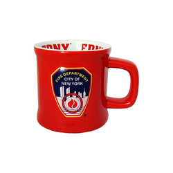 FNDY Shield Logo 15oz Embossed Cup (Red)