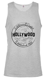Hollywood Faded Circle Tank Tops