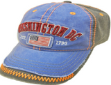Washington DC Hat Grey/Blue