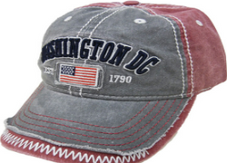 Washington DC Hat Red / Grey