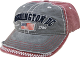 Washington DC Hat Red / Grey
