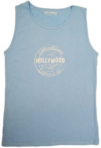 Hollywood Faded Circle Tank Tops