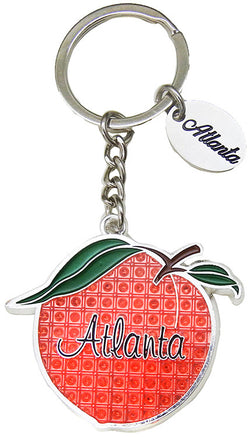 Atlanta Peach Keyring Magic