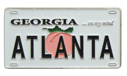Atlanta License Plate Magnet