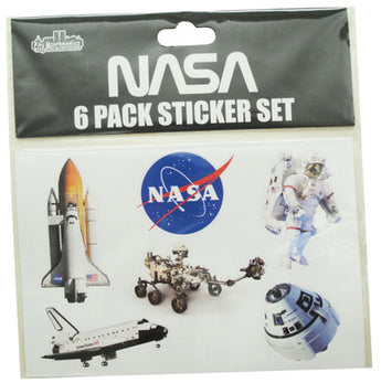 NASA 6-Pack Photo Sticker Set