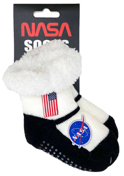 NASA Baby Fluffy Socks