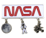 NASA Dangle Magnet with Moon