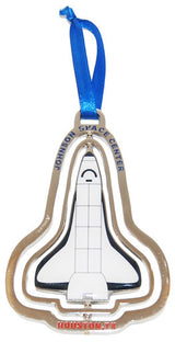 NASA Space Shuttle Double Spinner Ornament