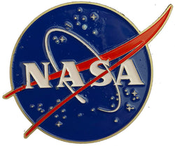NASA Meatball Pewter Magnet
