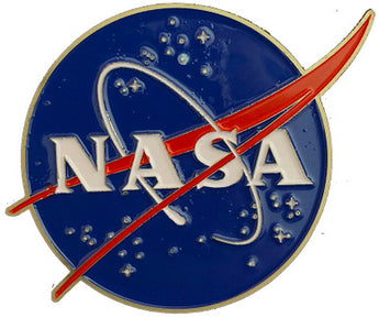 NASA Meatball Pewter Magnet