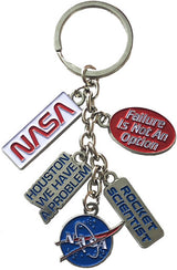 NASA Dangle K/R: Rocket Scientist Meatball Charm - Never an Option for Failure