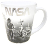 NASA Moon Trumpet Cup with Worm Logo Design