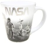 NASA Moon Trumpet Cup with Worm Logo Design