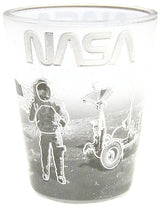 NASA Worm Logo Shot Glass: Moon Edition