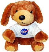NASA Plush Brown Puppy with Shirt