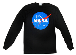 NASA Long Sleeve Shirts with Meatball
