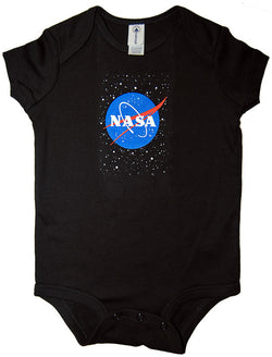 NASA Onesie with Meatball and Stars