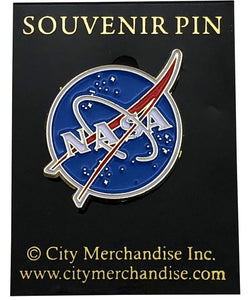 NASA Meatball Lapel Pin with Card