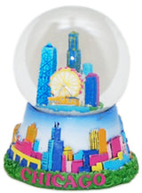 Chicago 45mm Waterball: Blue Sky with Chicago Skyline Design