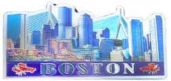 Boston Metallic Skyline Magnet