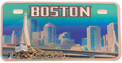 Boston Foil Magnet License Plate